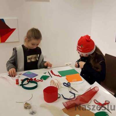Warsztaty Bożonarodzeniowe w Galerii