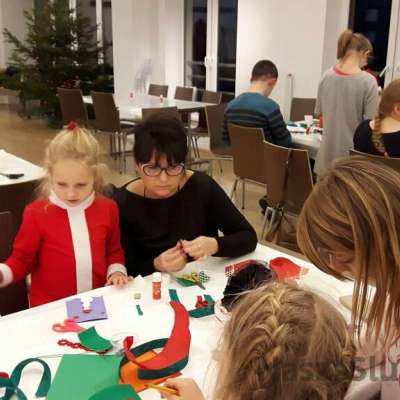 Warsztaty Bożonarodzeniowe w Galerii