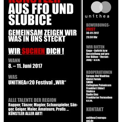 Festiwal UNITHEA szuka artystów. Może to właśnie Ty?