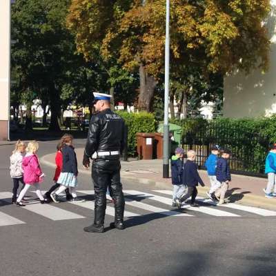 Słubiccy policjanci w odwiedzinach u przedszkolaków z