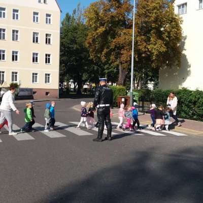 Słubiccy policjanci w odwiedzinach u przedszkolaków z