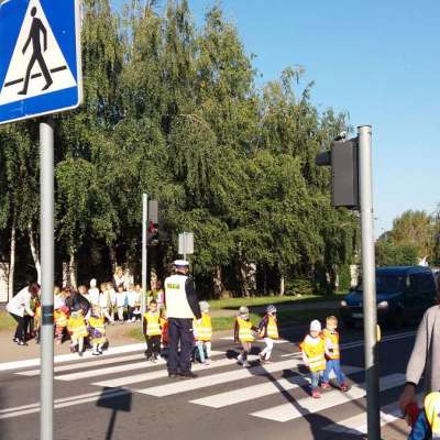 Słubiccy policjanci w odwiedzinach u przedszkolaków z