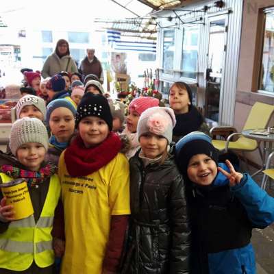 Budzi się wiosna - budzą sie mali wolontariusze - akcja społeczna na rzecz Hospicjum Domowego św. Wincentego a’Paulo w Słubicach [FOTO] + [VIDEO]