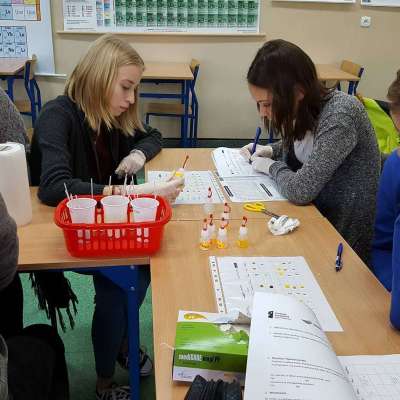 Rzepiński ogólniak realizuje pierwsze zadania w ramach projektu