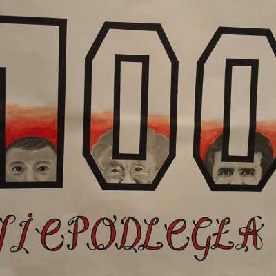 Za nami konkurs plastyczny na plakat „100. rocznica odzyskania przez Polskę niepodległości”