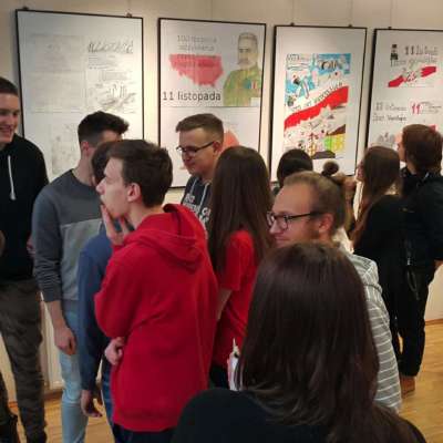 Za nami konkurs plastyczny na plakat „100. rocznica odzyskania przez Polskę niepodległości”