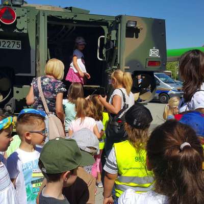 Relacja - 73 rocznica zakończenia II wojny światowej - pokaz sprzętu wojskowego w Słubicach