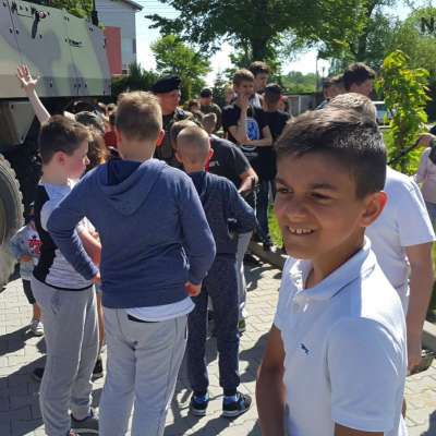 Relacja - 73 rocznica zakończenia II wojny światowej - pokaz sprzętu wojskowego w Słubicach