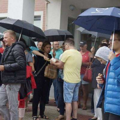 Pomimo oficjalnego odwołania przez organizatorów, w Słubicach odbył się protest w obronie demokracji
