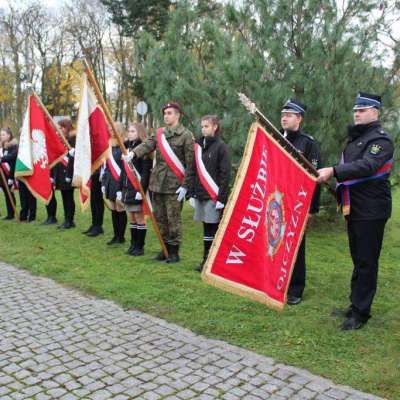 Obchody 99.rocznicy odzyskania niepodległości przez Polskę w Cybince