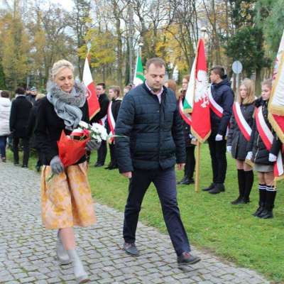 Obchody 99.rocznicy odzyskania niepodległości przez Polskę w Cybince
