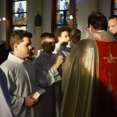 Nowi lektorzy i ministranci w Parafii pw. Najświętszej Maryi Panny w Słubicach