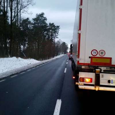 Korki - trudna sytuacja na drogach dojazdowych i wyjazdowych ze Słubic