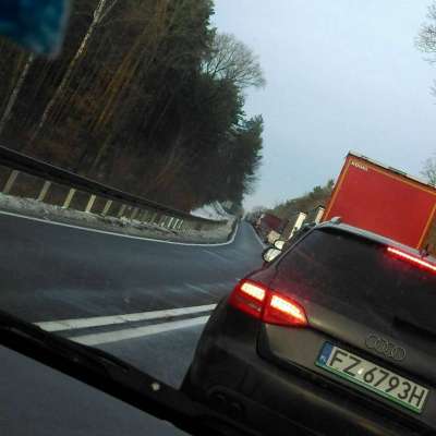 Korki - trudna sytuacja na drogach dojazdowych i wyjazdowych ze Słubic