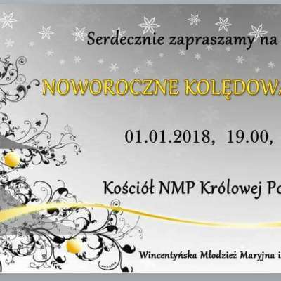 Świąteczne kolędowanie z Wincentyńską Młodzieża Maryjną w Słubicach