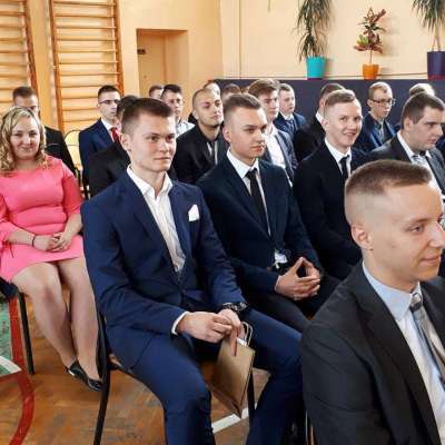 Pożegnanie tegorocznych maturzystów (Zespół Szkół Technicznych im inż. Tadeusza Tańskiego w Słubicach) [FOTO]