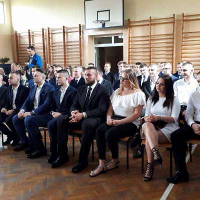 Pożegnanie tegorocznych maturzystów (Zespół Szkół Technicznych im inż. Tadeusza Tańskiego w Słubicach) [FOTO]