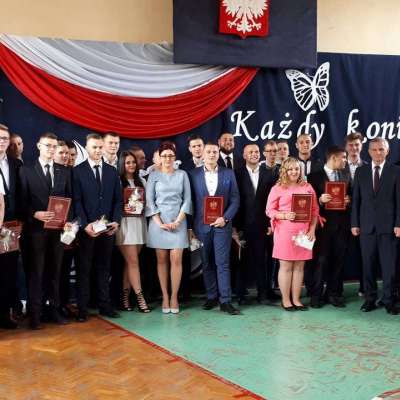 Pożegnanie tegorocznych maturzystów (Zespół Szkół Technicznych im inż. Tadeusza Tańskiego w Słubicach) [FOTO]