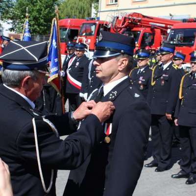 Uroczystego apel z okazji Dnia Strażaka na plac KP PSP w Słubicach
