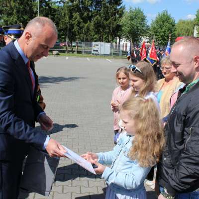 Uroczystego apel z okazji Dnia Strażaka na plac KP PSP w Słubicach