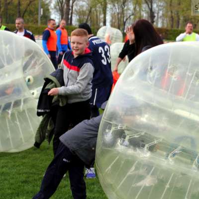 Pierwszy mecz Bubble Soccer w Słubicach. [FOTO]