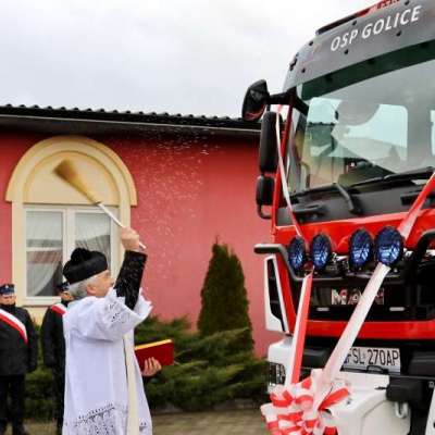 OSP Golice ma nowy samochód ratunkowo-gaśniczy