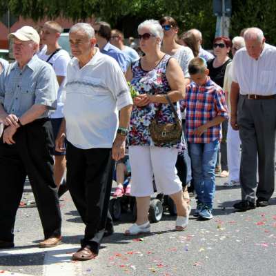 Procesja uroczystości Bożego Ciała [FOTO]