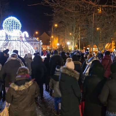 Spontaniczna akcja słubiczan - Światło przeciw nienawiści w Słubicach [relacja FOTO i VIDEO]
