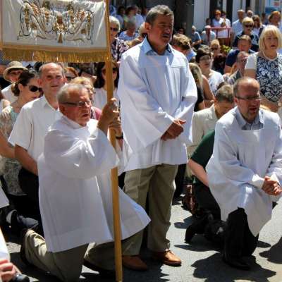 Procesja uroczystości Bożego Ciała [FOTO]