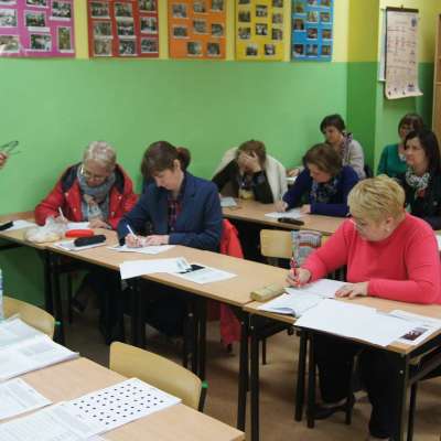 Nauczyciele z gminy Rzepin w szkolnych ławach