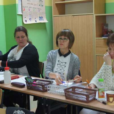 Nauczyciele z gminy Rzepin w szkolnych ławach