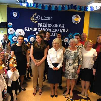 Uroczyste obchody jubileuszu 50-lecia Przedszkola Samorządowego nr 3