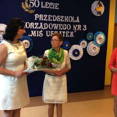Uroczyste obchody jubileuszu 50-lecia Przedszkola Samorządowego nr 3