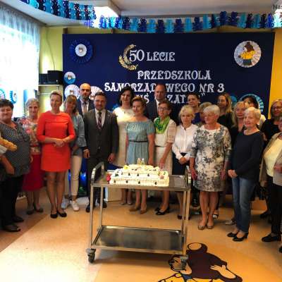 Uroczyste obchody jubileuszu 50-lecia Przedszkola Samorządowego nr 3