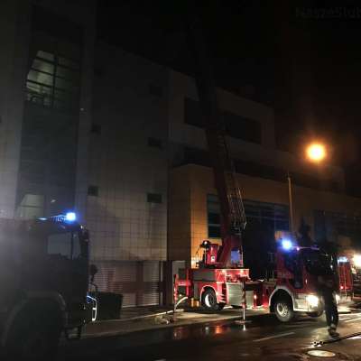 Pożar w Collegium Polonicum w Słubicach [FOTO] [VIDEO]