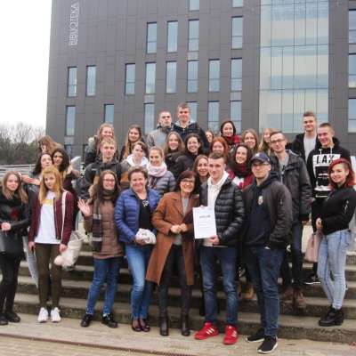 I miejsce dla Liceum Ogólnokształcące im. Zbigniewa Herberta w Słubicach w konkursie „Sprawdź, co wiesz o krajach niemieckojęzycznych