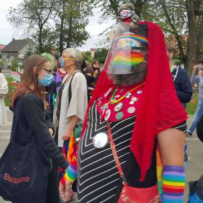 Za nami pierwszy polsko-niemiecki marsz równości. 780 uczestników przeszło ulicami Słubic i Frankfurtu nad Odrą