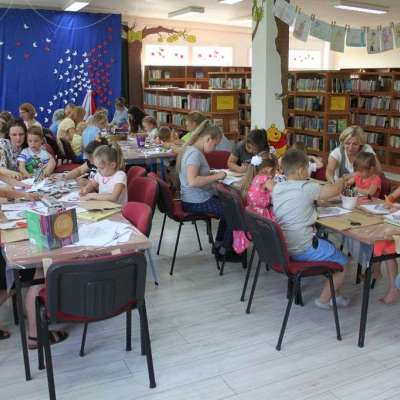 Folkowy Dzień Europy w słubickiej bibliotece