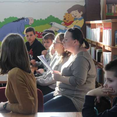 Wyjątkowy dzień z Dorotą Schrammek w słubickiej bibliotece!