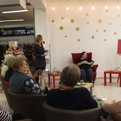 Wyjątkowy dzień z Dorotą Schrammek w słubickiej bibliotece!