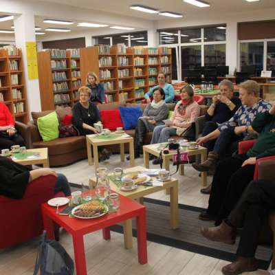 Wyjątkowy dzień z Dorotą Schrammek w słubickiej bibliotece!