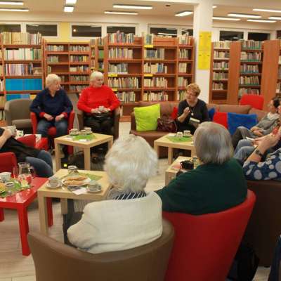 Wyjątkowy dzień z Dorotą Schrammek w słubickiej bibliotece!