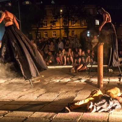 [FOTO] [VIDEO] - Teatr Biuro Podróży na placu Bohaterów w Słubicach - UNITHEA#21