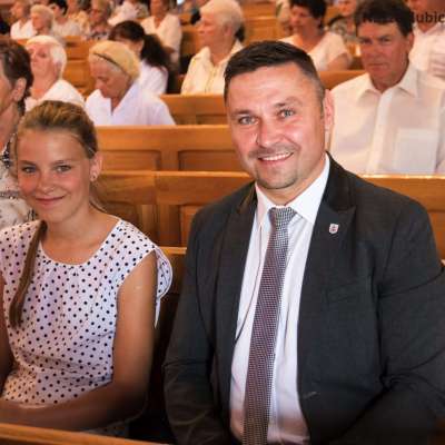 Nawiedzenie figury Św. Michała Archanioła z groty Gargano w Słubicach