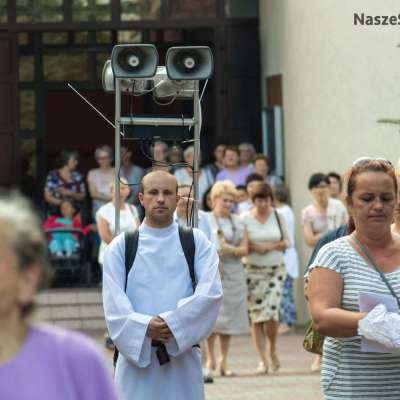 Nawiedzenie figury Św. Michała Archanioła z groty Gargano w Słubicach