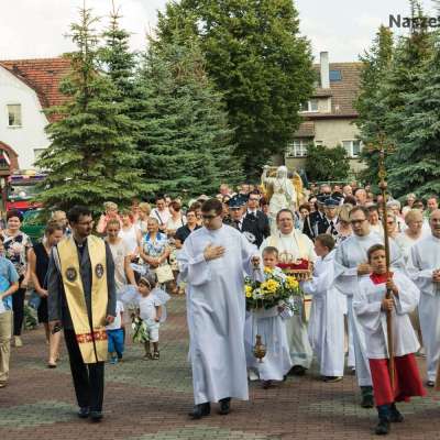 Nawiedzenie figury Św. Michała Archanioła z groty Gargano w Słubicach
