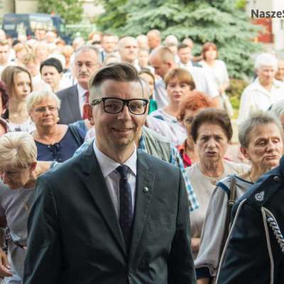 Nawiedzenie figury Św. Michała Archanioła z groty Gargano w Słubicach