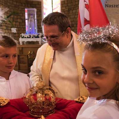 Nawiedzenie figury Św. Michała Archanioła z groty Gargano w Słubicach