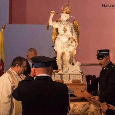 Nawiedzenie figury Św. Michała Archanioła z groty Gargano w Słubicach