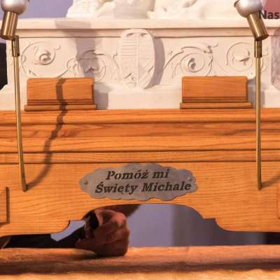 Nawiedzenie figury Św. Michała Archanioła z groty Gargano w Słubicach